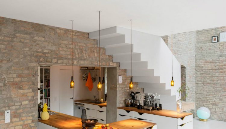 The-kitchen-has-an-interesting-layout-protruding-inside-a-wall